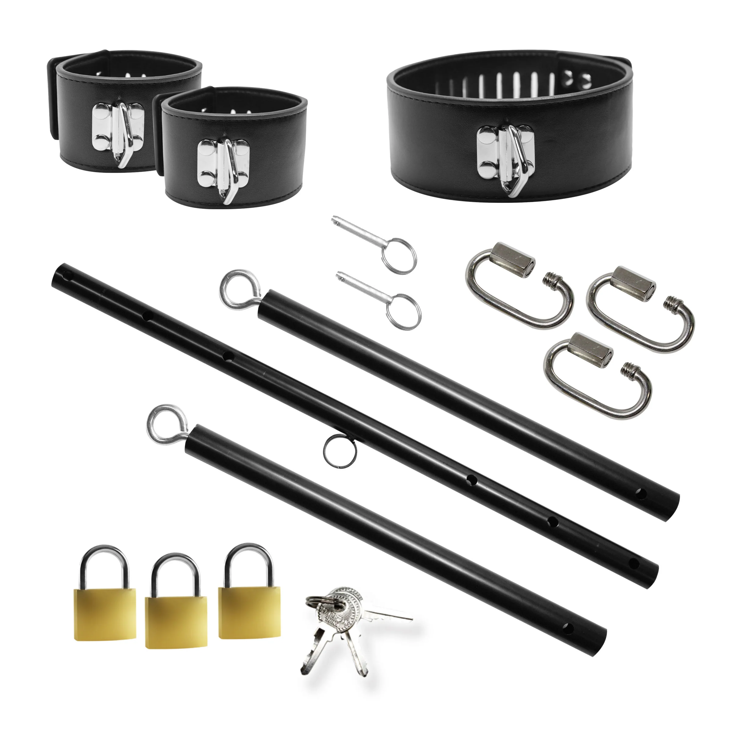 Dominion Bar Spreader Bar with Collar & Restraints - Image 5