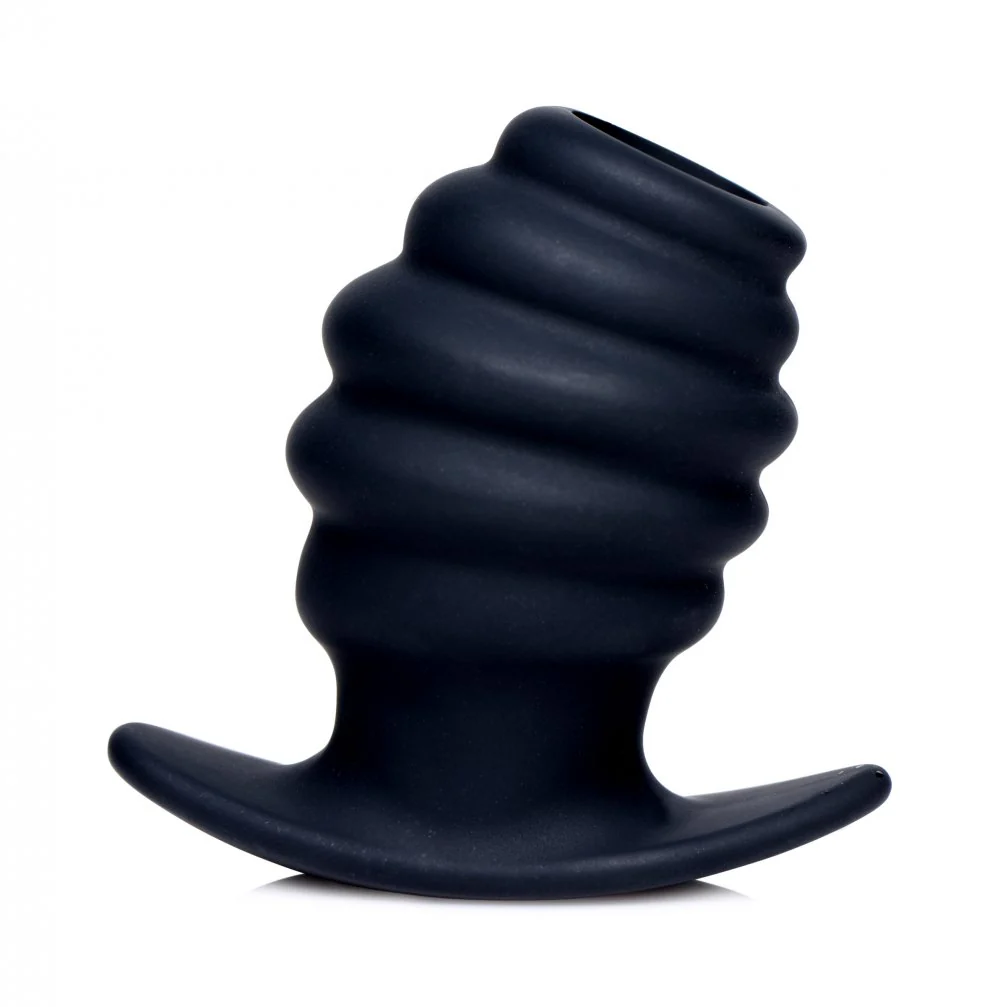 Hive Ass Tunnel Silicone Ribbed Hollow Anal Plug - Image 4