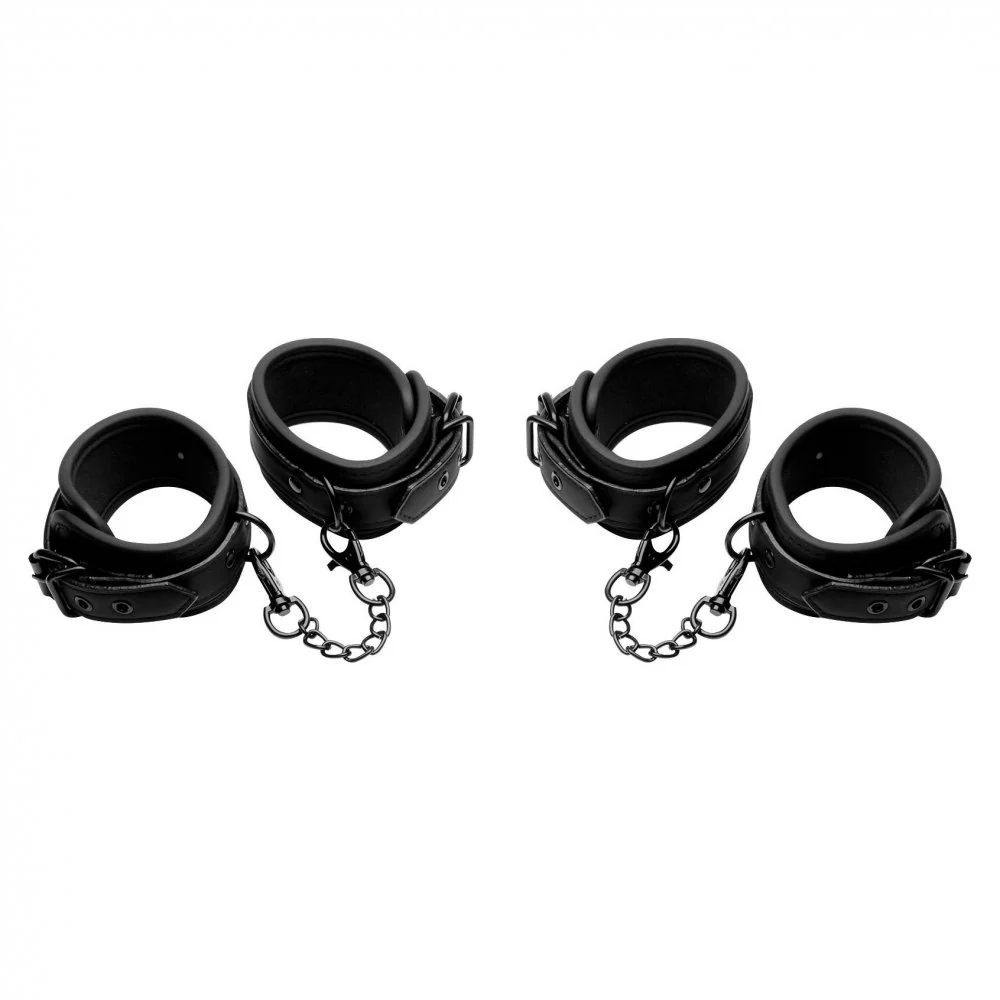 Kinky Comfort Wrist and Ankle Cuff Set