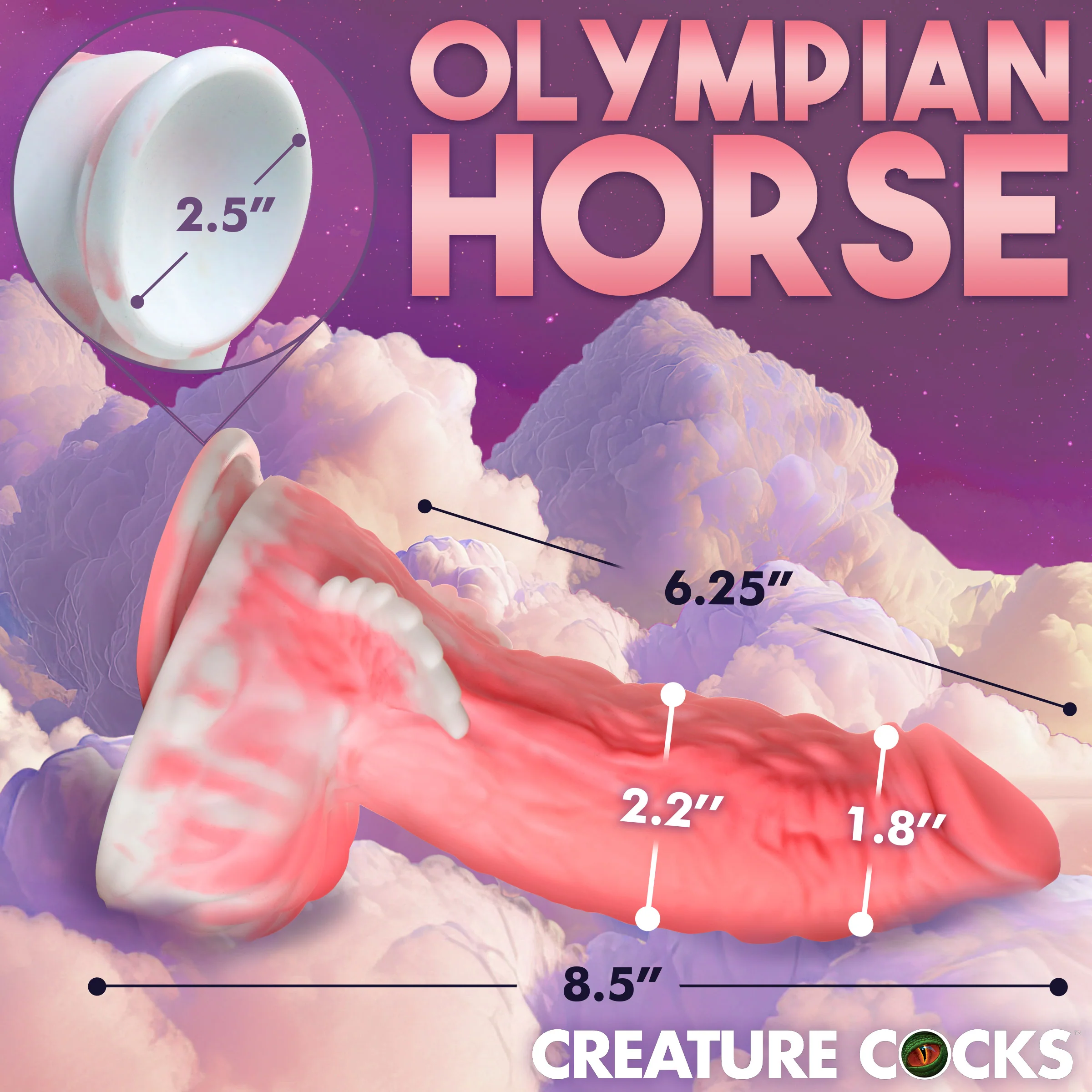 Pegasus Pecker Winged Silicone Dildo - Image 4