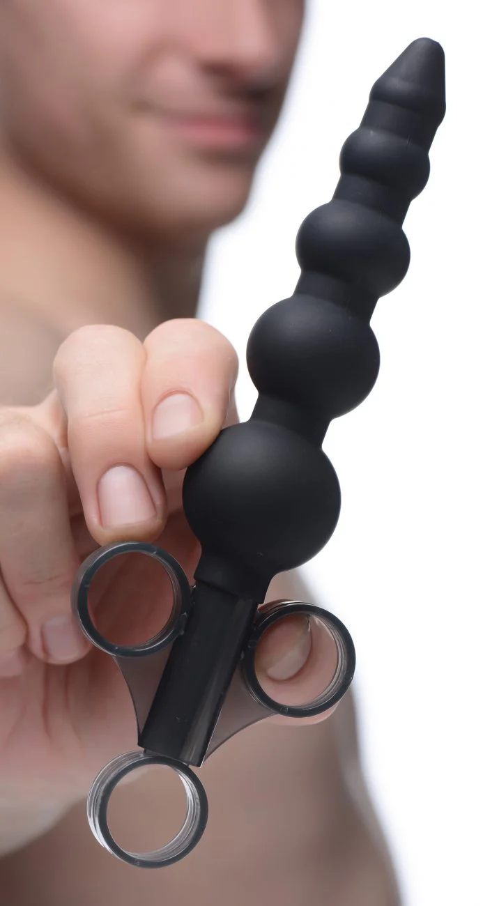 Silicone Graduated Beads Lubricant Launcher - Image 2