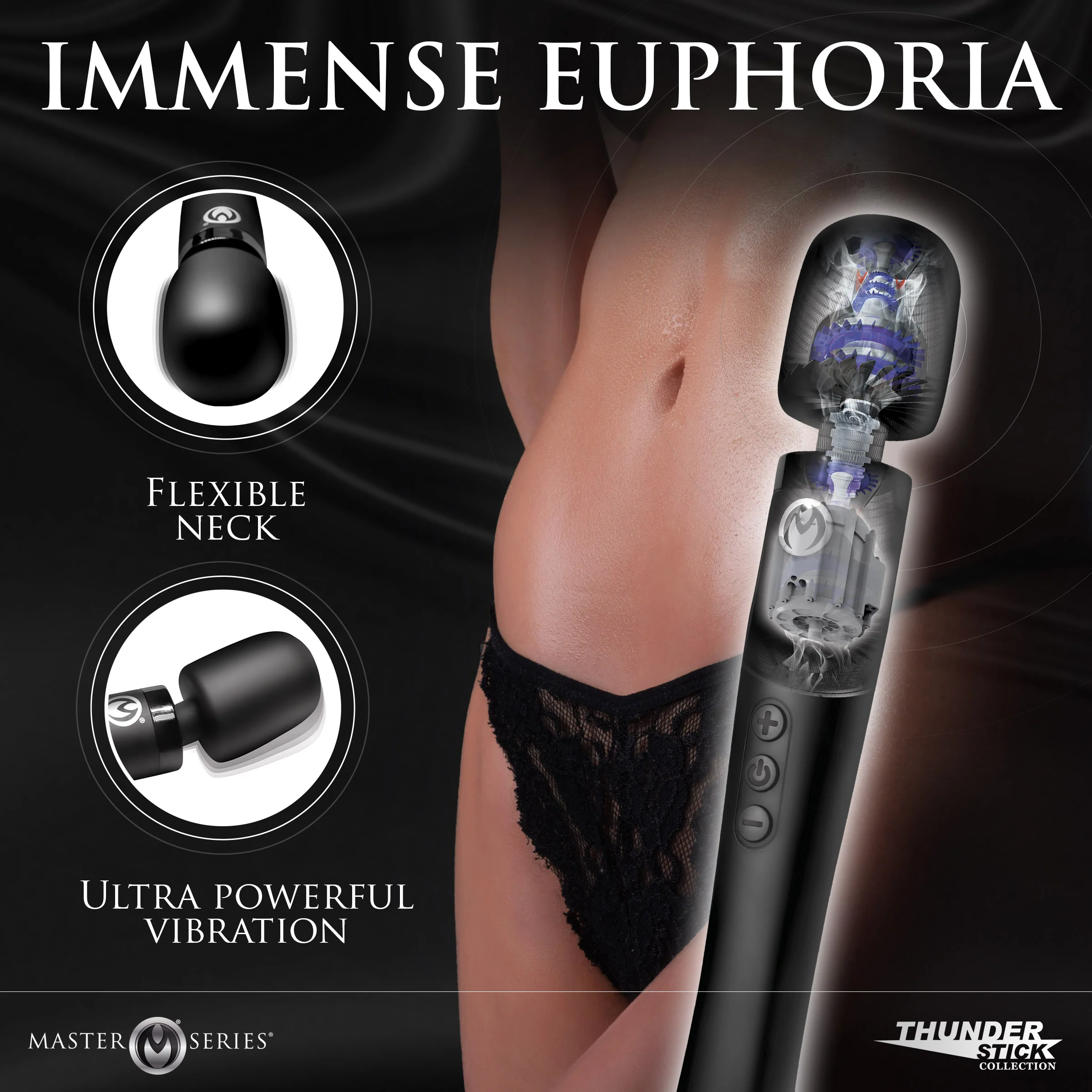 Thunderstick Pro Silicone Wand Massager - Image 7
